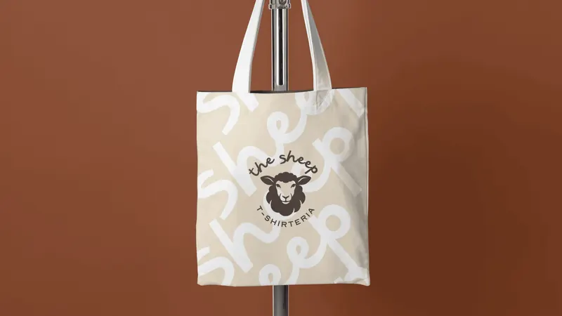 Ecobag The Sheep T-Shirteria